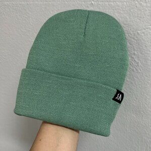 Sage Green Simple Beanie / Tuque